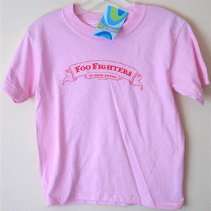 TODDLER T-SHIRT Foo Fighters NWT Pink